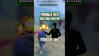 PERSONAJE ROTO usan GRAN MAESTRO en FREE FIRE 2024 ✅🔥#granmaestro