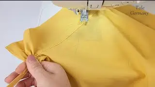 Techniques to sew sleeve easily for beginners | Sewing Tips and Tricks