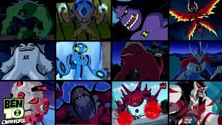 BEN 10 ULTIMATE FORMS TRANSFORMATIONS