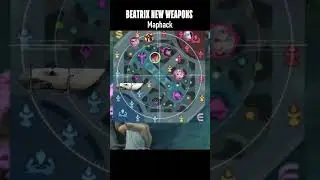 beatrix new weapons 🥶 #shorts #mlbb