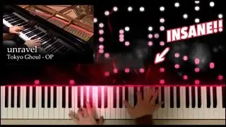 Unravel - Animenz ver. │ Tokyo Ghoul OP│Piano