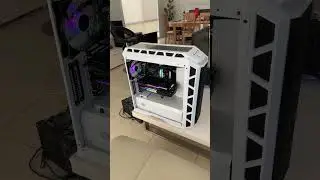 Liquid-cooled i7 16GB GTX 1080 Ti White Gaming PC with RGB and Tempered Glass