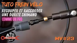 COMMENT RECOUPER UNE DURITE de frein Shimano comme un pro / Mecavlog #23