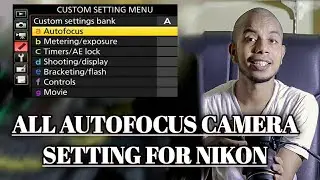 nikon all menu setting | nikon autofocus setting in hindi |nikon user guide