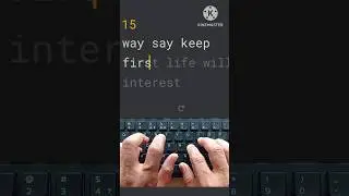 Typing test video #shorts #typing #youtubeshorts #trendingshorts