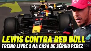 LEWIS HAMILTON DETONA RED BULL NO MÉXICO E TL2 NA CASA DE PEREZ - FÓRMULA 1