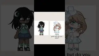 Sylvia doesn’t bite but she’s stabs #gachalife2 #yandere #tsundere #template #funnymemes #capcut