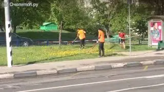 Косим траву чем попало