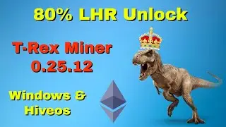 T-Rex Miner 25.12 LHR Unlock - Most RTX 30-Series Cards Tested!