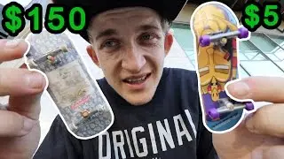 $5 Tech Deck VS $150 Fingerboard!