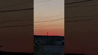 самые красивые закаты за месяц