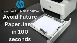 How To Avoid Paper Jams | HP LaserJet Pro MFP 4101FDW