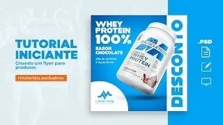 Curso Photoshop - Como criar um Flyer para Produtos // ACESSO DESIGNER