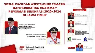 [LIVE]  Sosialisasi Reformasi Birokrasi (RB) Tematik dan Perubahan Road Map RB 2020-2024