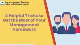 4 Helpful Tricks to Get Management Homework