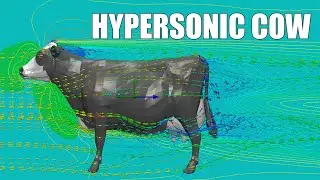 Hypersonic Cow Aerodynamics 