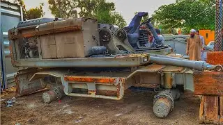 Excavator Imported From South Korea | Assembling Its Parts | Complete Remaking & Fitting Process