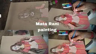 Mata Rani Color Painting | Step by Step Tutorial and Tips!