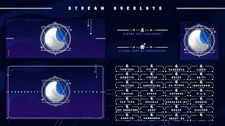 BLUE MOON FREE STREAM OVERLAY FOR DOWNLOAD