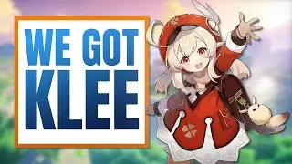 We got KLEE FIRST TRY!!! Klee Gameplay LIVE | Genshin Impact