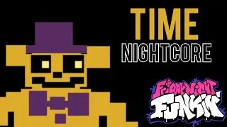 Time (Nightcore) | Friday Night Funkin' | FNaF World