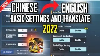 GAME FOR PEACE – Basic Settings and translate in English NEW 2022 !!!