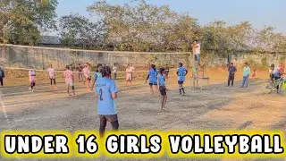 Ladkiyo Ka Volleyball Match || Village Tournament Under 16 || Ali's Vlogs