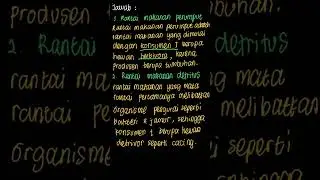 Membedakan rantai makanan perumput dan rantai makanan detritus | Biologi X SMA | Kelas 10 | Biologi