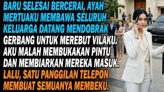 💥 Baru Cerai, Ayah Mertua Datang Sekeluarga Mau Rebut Vilaku… Akhirnya Mereka Membeku 😱🏡