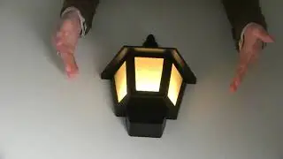 Фасадный LED светильник ERAFS08 36 на солнечной батарее