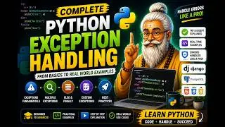 Python Exception Handling for Beginners | Try, Except, Else & Finally PART-1