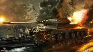 World of Tanks - IS6 - Battle on Fishing bay