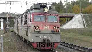 Электровоз ВЛ80С-1471/1472 с грузовым поездом