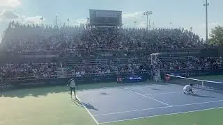 Ben Shelton / Eubanks Huge Set Point Cincinnati 2023