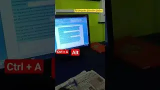 MS Word में shortcut key से Font colour change करे 