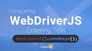 03 - SendKeys and Click in WebdriverJS