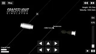 How to Dock in Spaceflight Simulator | Untrimmed Approach and Docking | SFS V1.5