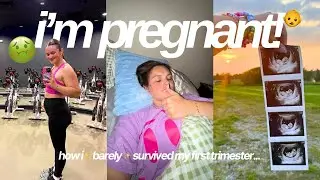 I'M A MOMMY! ... mamacita! 🍼👶🏻 | surviving the first trimester trenches as a first time mom