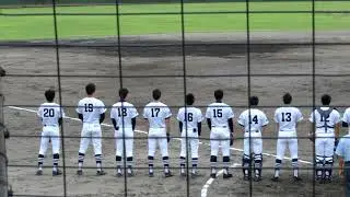 2021年 7月16日 三国丘野球部 校歌斉唱