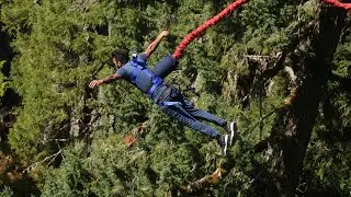 Опасный прыжок! Осторожно! | Dangerous jump! Carefully!
