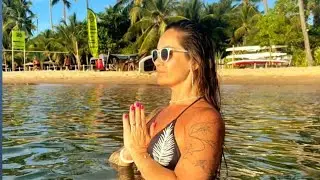 Diana - NICA - ensaio na praia