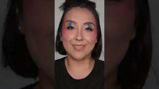 Día 2 de Maquillaje para el PRIDE 🏳️‍🌈✨️ #maquillaje #makeup #pride #shorts