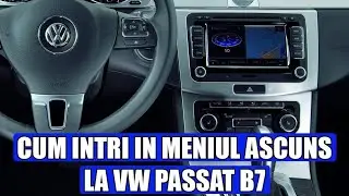 TUTORIAL: cum accesezi meniul ascuns / secret la VW Passat B7 (2010 - 2015)