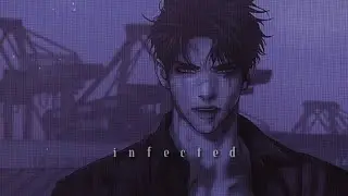 infected - sickick // sped up + reverb