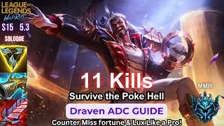 Wild Rift Draven Guide - Survive The Poke Hell & Dominate - Build, Runes, Gameplay
