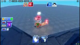 fight in blade ball with a friend (without without autoclicker) 2