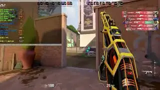 VALORANT | İ5 9400F + RX 580 ( Oc Genie 4 enabled ) Benchmark Fps Test