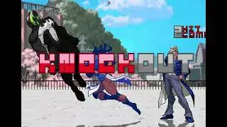 Capcom Vs SNK Arranged MUGEN Gameplay - Venom Free Battle Showcase