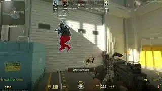 CS2 - Nuke - A Bomb 1 v 4 Clutch with NEGEV