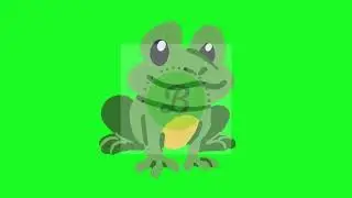 Frog Green Screen | Bloxx green Screen